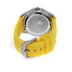 Unisex White Dial Yellow/Silver Tone Case 0.24Ct-2