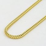 10K Yellow Gold FRANCO Hollow Chain 3MM Wide (24 Inches) 2