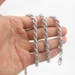 925 Sterling Silver Italian Chain 24 inches long and 6mm wide GSC14 4