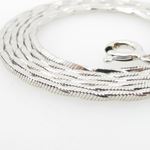 925 Sterling Silver Italian Chain 24 inches long and 1mm wide GSC185 2
