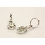 Sterling Silver Gemstone European Drop Earrings TR05 2