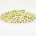 10K Yellow Gold diamond cut mariner chain GC104 2