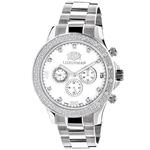 Luxurman Mens Real Diamond Watch 0.2ct W 90251 1