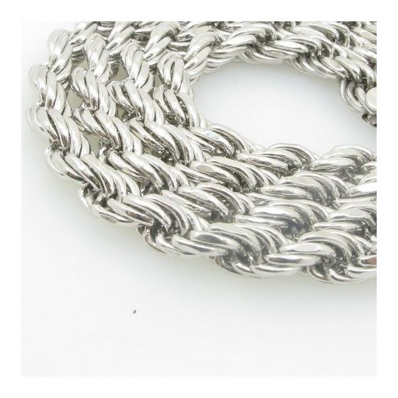 925 Sterling Silver Italian Chain 24 inches long and 6mm wide GSC14 2