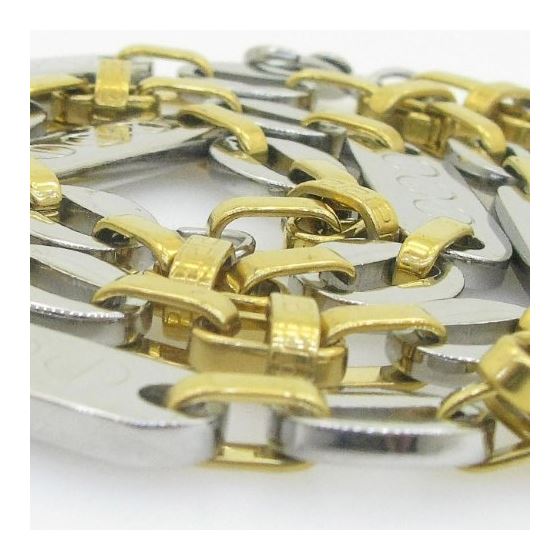 Mens 316L Stainless steel franco box ball wheat curb popcorn rope fancy hand made link chain BDC5 2