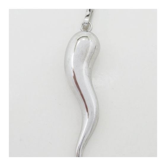 Italian horn pendant SB24 68mm tall and 17mm wide 4