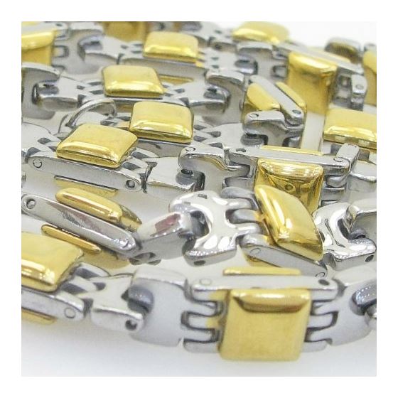 Mens 316L Stainless steel franco box ball wheat curb popcorn rope fancy hand made link chain BDC8 2