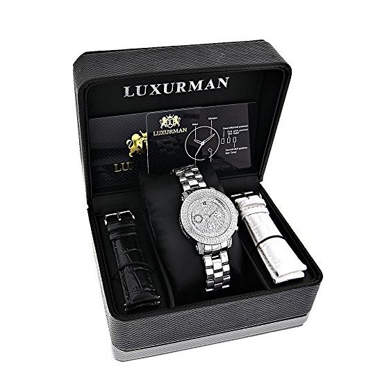 LUXURMAN Ladies Diamond Watch 0.30Ct-4