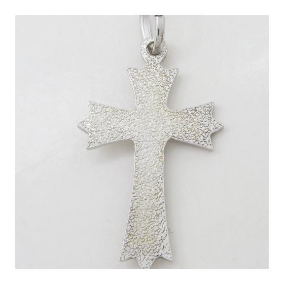 Fancy structure jesus crucifix cross pendant SB50 36mm tall and 19mm wide 4