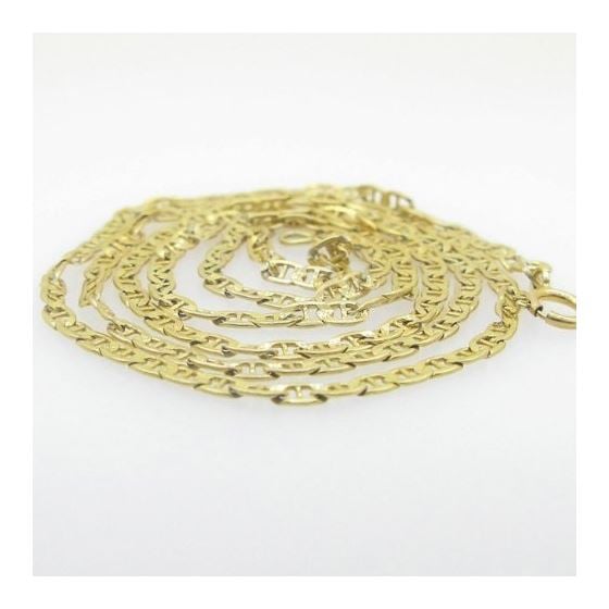 10K Yellow Gold mariner flat chain GC91 2