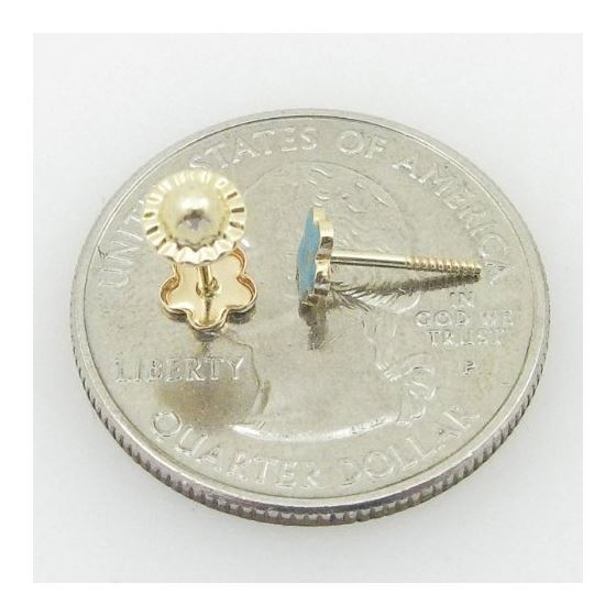 "14K Gold Earrings heart star flower dolphin penguin for Childeren