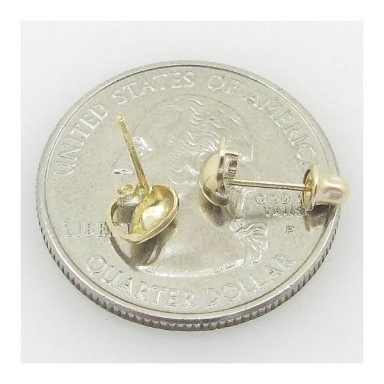 "14K Gold Earrings heart star flower dolphin penguin for Childeren