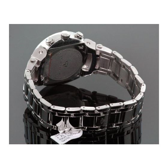 Mens 4.25Ctw Diamond Watch - W97-2