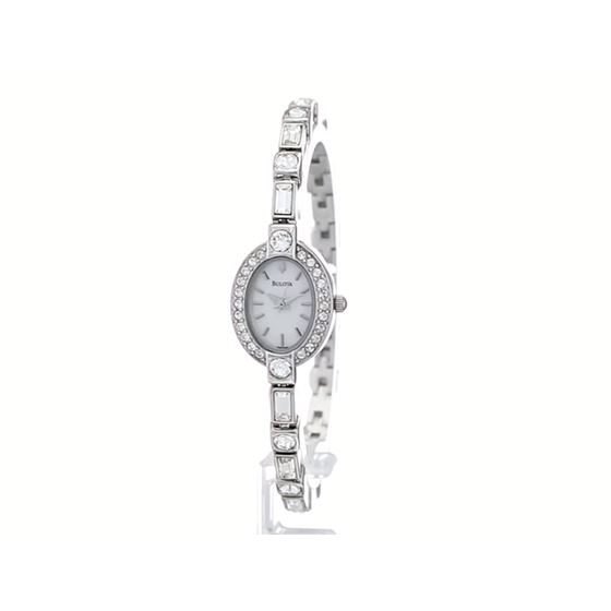 Women's 96T49 Bracelet White Dial Watch-2