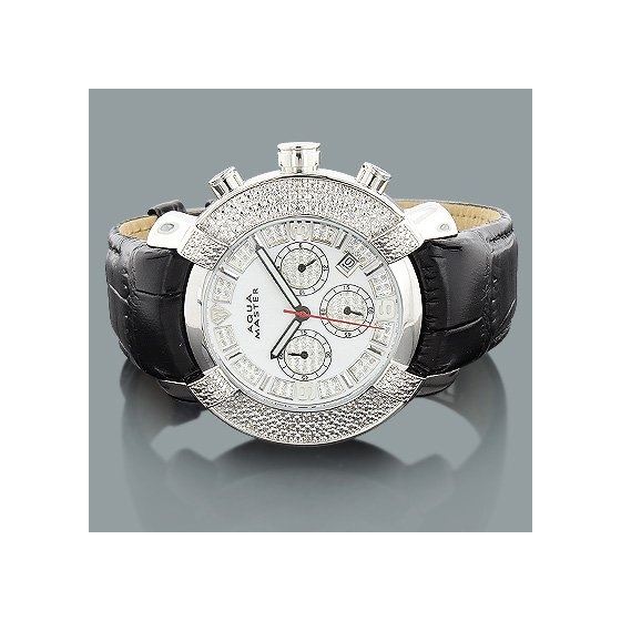 Mens Diamond Watch 0.20Ct-4