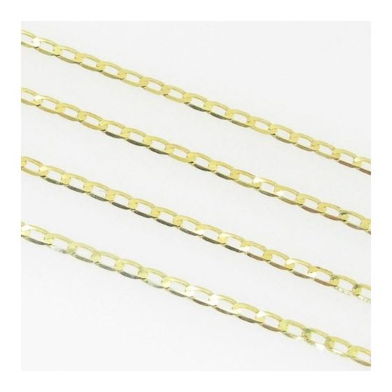 10K Yellow Gold open link chain GC32 2