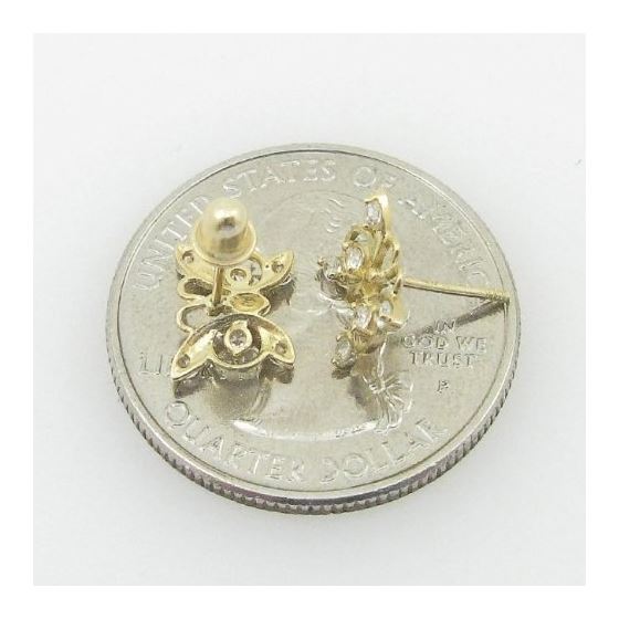 "14K Gold Earrings heart star flower dolphin penguin for Childeren