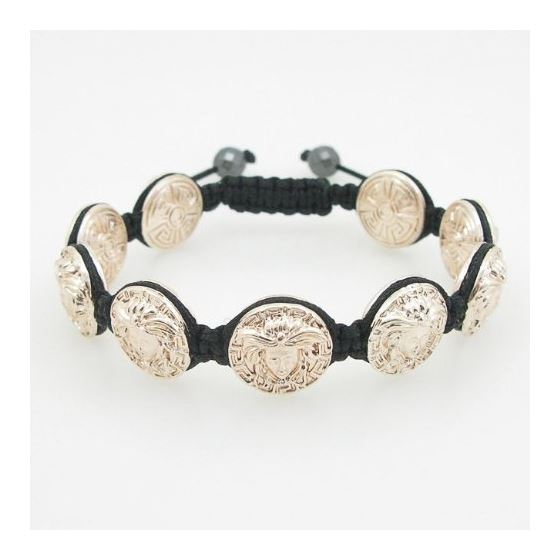 Rose Greek style medusa string bracelet beaded macrame jewelry fashion bead 2