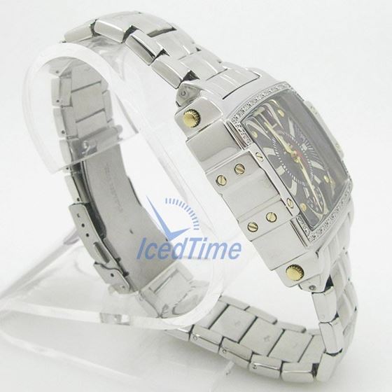 Mens Aqua Master Iced Out Diamond Watch W329AQ1 4