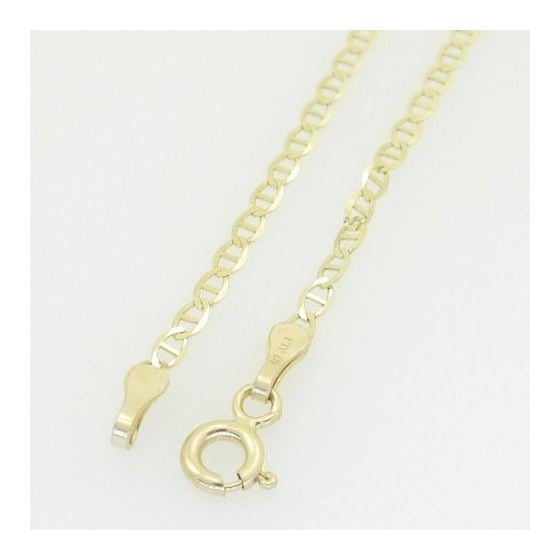 10K Yellow Gold mariner flat chain GC84 4