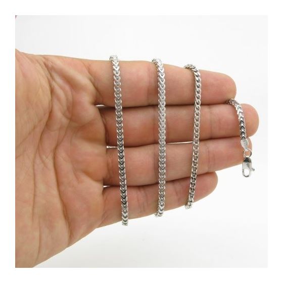 925 Sterling Silver Italian Chain 24 inches long and 3mm wide GSC32 4