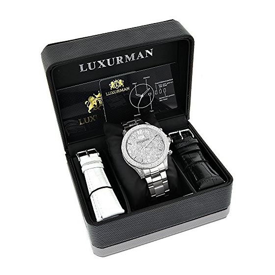 Mens Diamond Watch 0.5Ctw Of Diamonds By Liberty-4