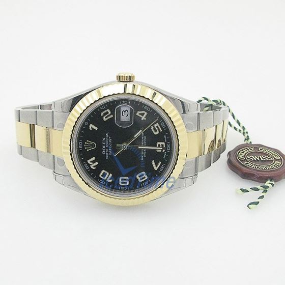 Rolex Datejust II Two-tone Oyster Bracelet Mens Watch 4