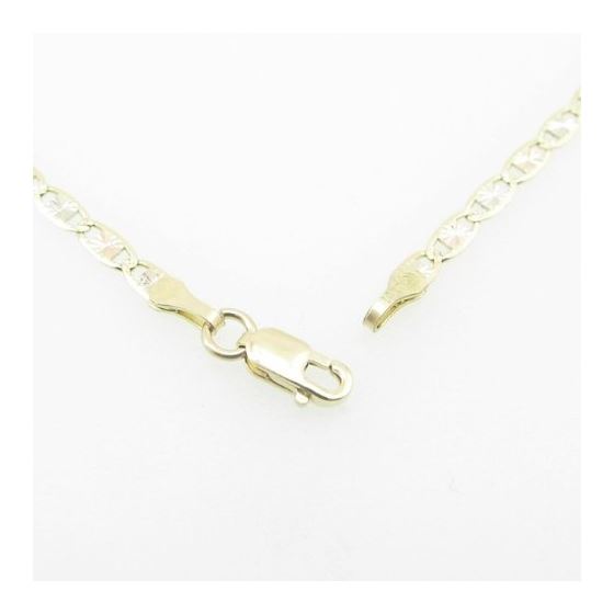 Mens Yellow-Gold Fancy Link Chain Length - 16 inches Width - 2.5mm 4