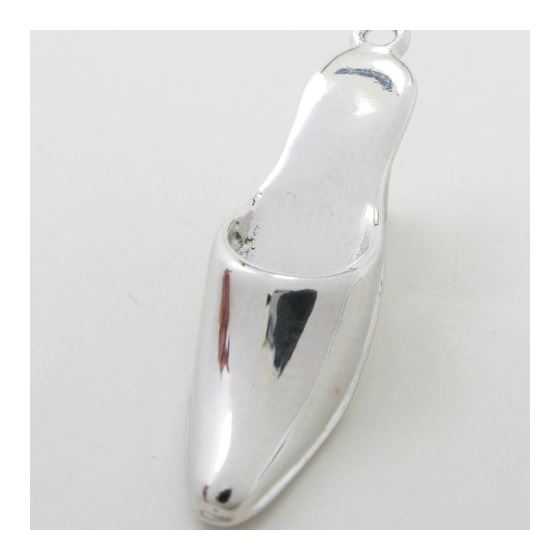 Fancy shoe pendant SB65 27mm tall and 10mm wide 2