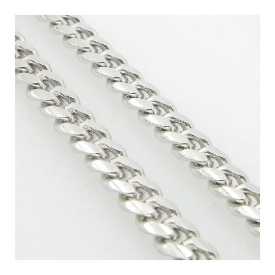Mens .925 Italian Sterling Silver Cuban Link Chain Length - 34 inches Width - 5mm 4
