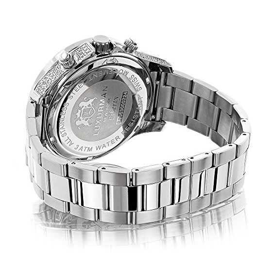 Mens Diamond Watch 0.5Ctw Of Diamonds By Liberty-2