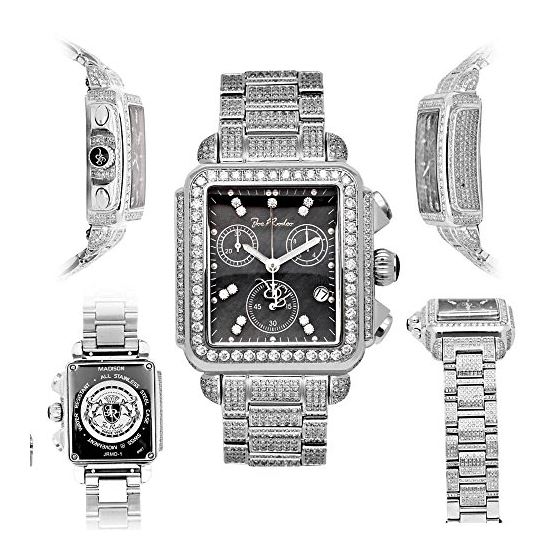 Diamond Ladies Watch - MADISON Silver 10.25 Ctw-2