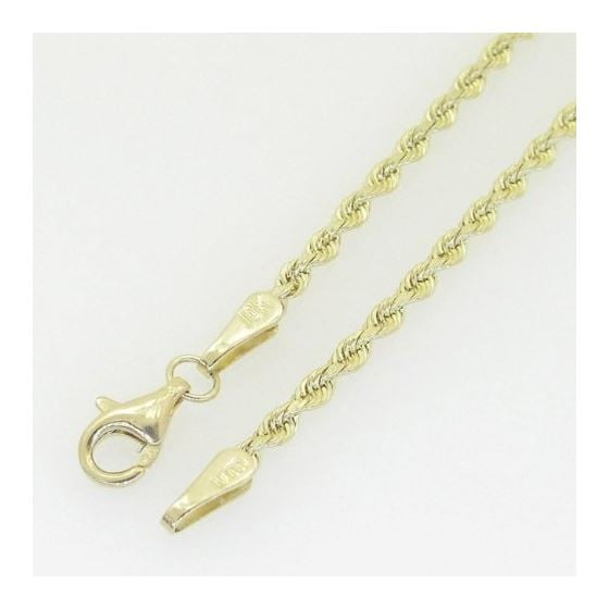 10K Yellow Gold rope chain GC16 4