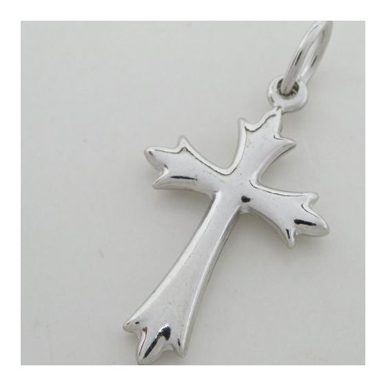 Fancy structure cross pendant SB49 34mm tall and 17mm wide 2