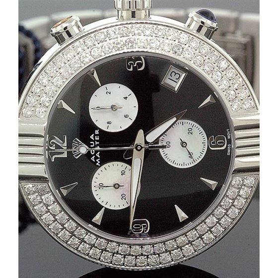 Unisex Aqua Master Diamond Watch 3.25 ct w-93a 2