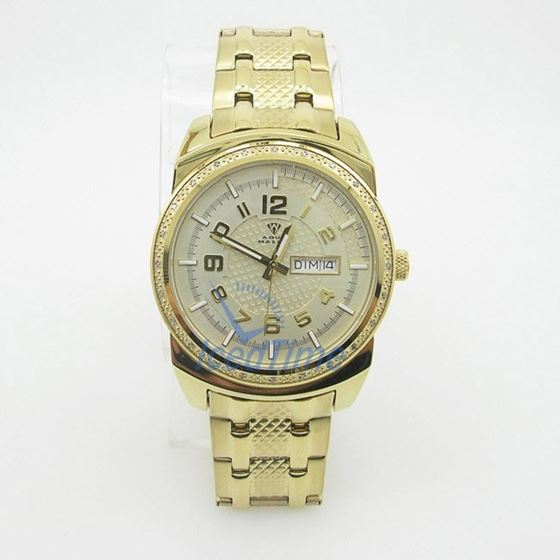 Mens Aqua Master Iced Out Diamond Watch W335AQ4 2