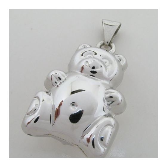 Teddy bear pendant SB52 45mm tall and 25mm wide 2