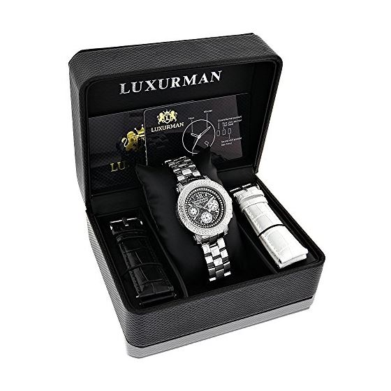 LUXURMAN Ladies Diamond Watch 0.30Ct-4