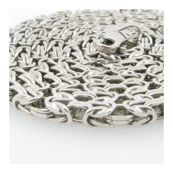 925 Sterling Silver Italian Chain 26 inches long and 3mm wide GSC37 2