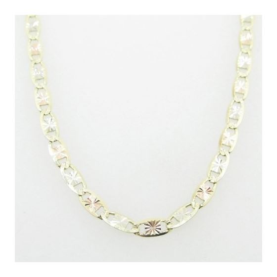 Mens Yellow-Gold Fancy Link Chain Length - 24 inches Width - 2.5mm 2