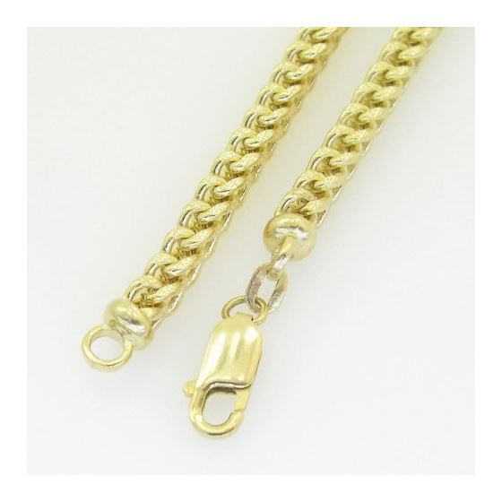 10K Yellow Gold franco chain GC46 4