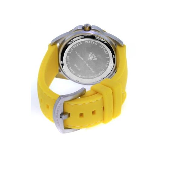 Unisex White Dial Yellow/Silver Tone Case 0.24Ct-2