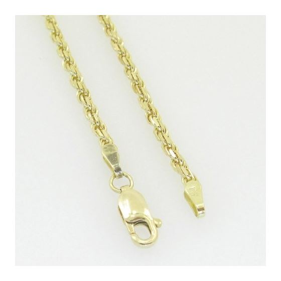 10K Yellow Gold rope chain GC2 4