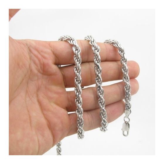 925 Sterling Silver Italian Chain 24 inches long and 6mm wide GSC14 4