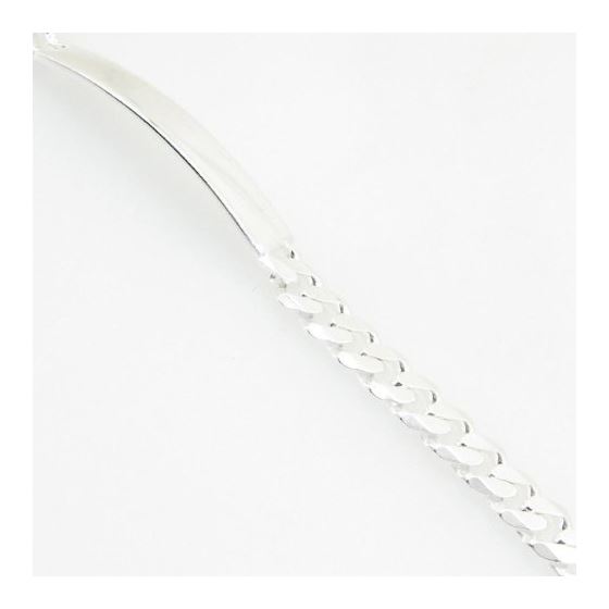 Curb Link ID Bracelet Necklace Length - 7.5 inches Width - 6.5mm 2