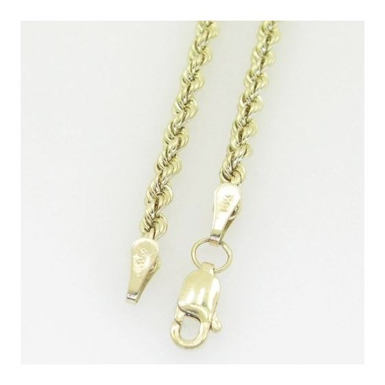 10K Yellow Gold rope chain GC17 4