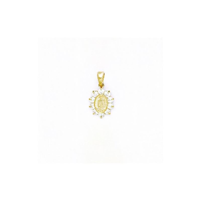 14K Gold Surrounded by Love Pendant with 87584 1