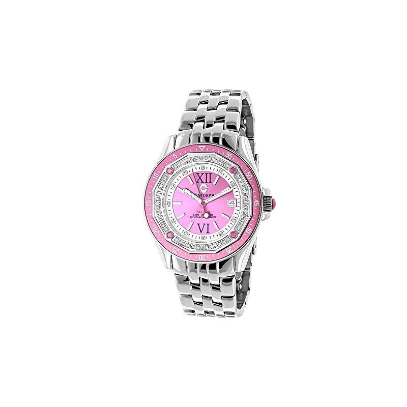 Ladies Real Diamond Watch: Centorum Falc 89979 1