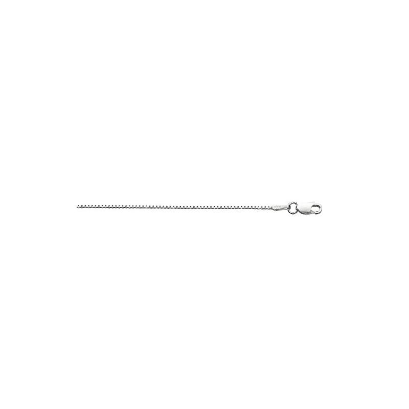 Sterling Silver 1.1 mm Wide Box Chain 18 80714 1