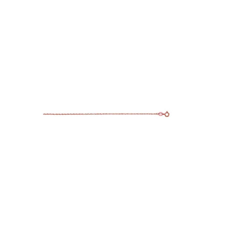 14K Rose Gold Carded Rope Chain inches l 64564 1